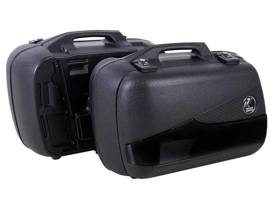 Sidevesker [Hepco & Becker] - etuisett Junior Flash black Enduro 30L/40R – universal