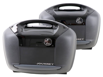 Sidevesker [Hepco & Becker] - Journey sidevesker 42 sett, svart deksel – universal