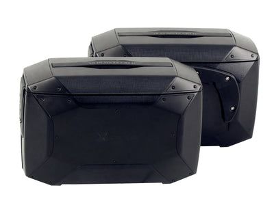 Sideveske [Hepco & Becker] - Xcore sideveskesett svart – C-Bow