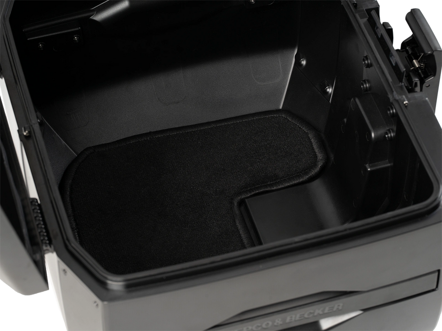KTM 390 Duke [2017-2023] - Smartrack-Set mit Xcore Topcase silber/schwarz