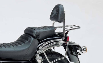 Kawasaki El 250 [1994-2003] - Sissybar med bagasjebro