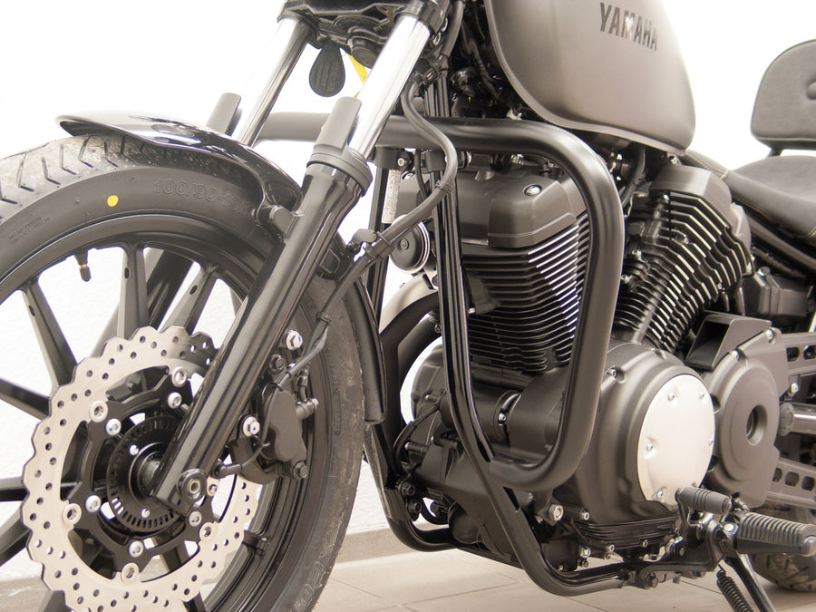 Yamaha XV 950 R [2013-2020] - beskyttelsesstang, stor versjon laget av 38 mm rør, svart