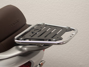 Piaggio mp3 LT 500, dvs. [2014-2016] - Topcasrärter ‘flex’, svart med kromgrense