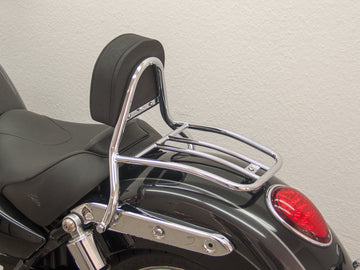 Triumph Thunderbird Commander 1700 [2014] - Driver Sissy Bar med pute og bagasjehylle