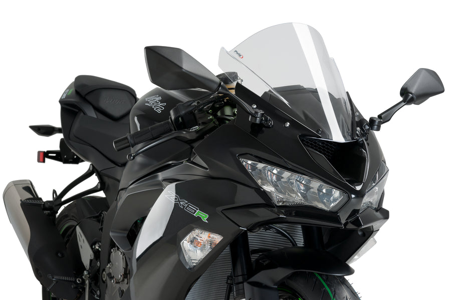 KAWASAKI ZX-6R NINJA [2018] – Z-Racing-skjerm – Svart