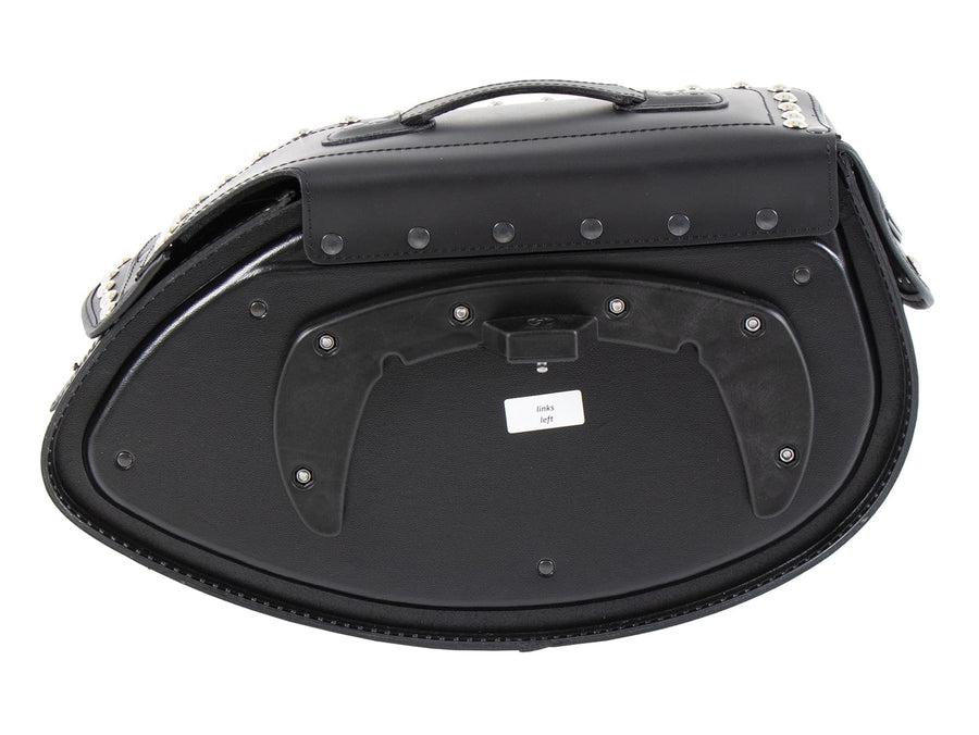 Motorsykkelveske [Hepco & Becker] - Leather Buffalo Big Custom venstre – C-Bow