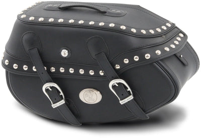 Motorsykkelveske [Hepco & Becker] - Leather Buffalo Custom left - tube pannier holder