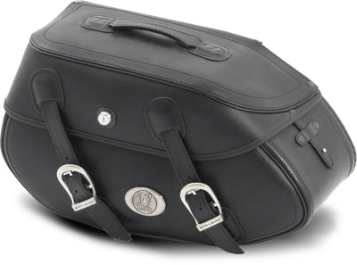 Motorsykkelveske [Hepco & Becker] - skinn Buffalo Big black right - tube bagholder