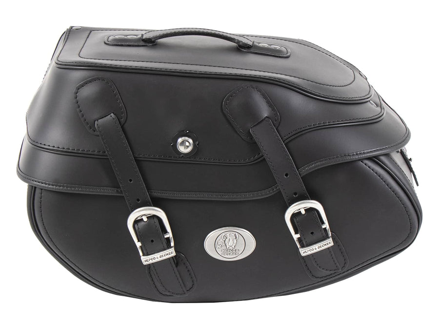 Motorsykkelveske [Hepco & Becker] - Buffalo sideveske venstre C-Bow, brun – C-Bow