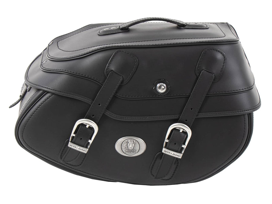 Motorsykkelveske [Hepco & Becker] - skinn Buffalo Big black right – C-Bow