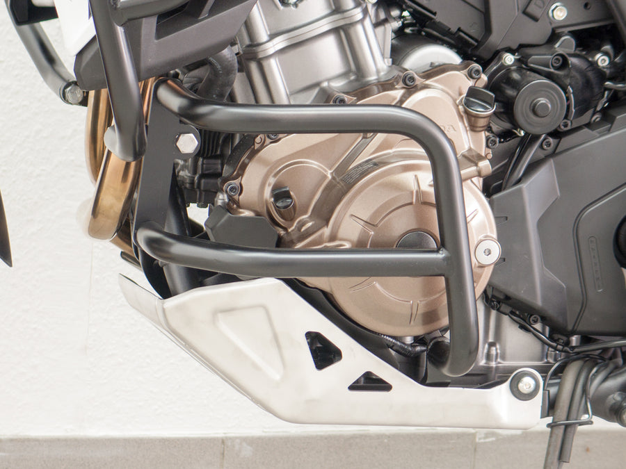 Honda CRF 1000 L Africa Twin (også DCT) (SD04) 2015-2016 og (SD06) 2017-2019 [2015-2016] -beskyttende bar, nedenfor, svart