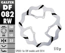Red Moto CRF 450 RX Supermoto [2017-2018, 2020] - Oversize Wave® Bremsscheibe – Bild 2
