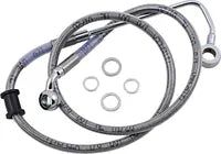 Harley Davidson Fxsb [DRAG SPECIALTIES] - Forlenget bremselinje i rustfritt stål