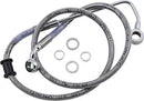 Harley Davidson Fxsb [DRAG SPECIALTIES] - Forlenget bremselinje i rustfritt stål