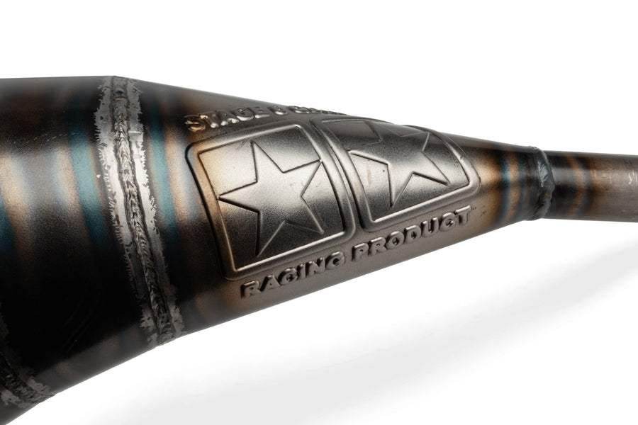 Gilera RCR Enduro 50 2T D50B0 [2011–] - Auspuff 80 - 90 rot / schwarz