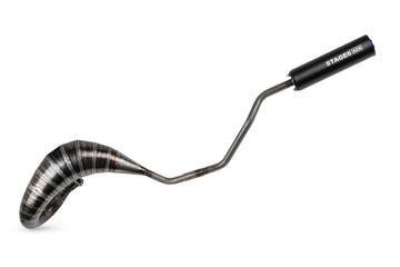 Derbi Senda DRD Racing SM 50 2T D50B0 [2012–] - Auspuff 80 - 90 blau / schwarz