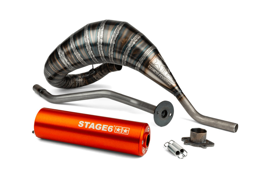 Aprilia SX Factory 50 2T - eksos 80 - 90 oransje