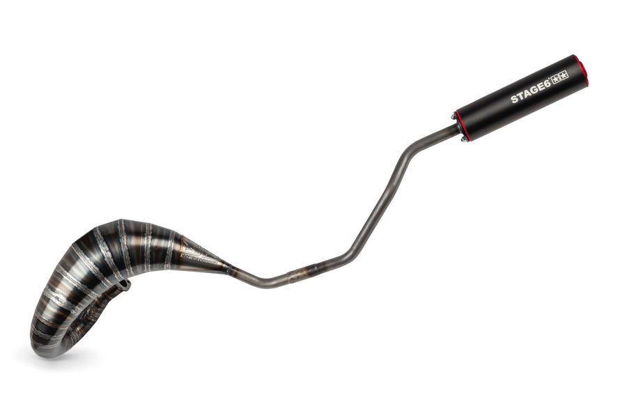 Gilera RCR Enduro 50 2T D50B0 [2011–] - Auspuff 80 - 90 rot / schwarz