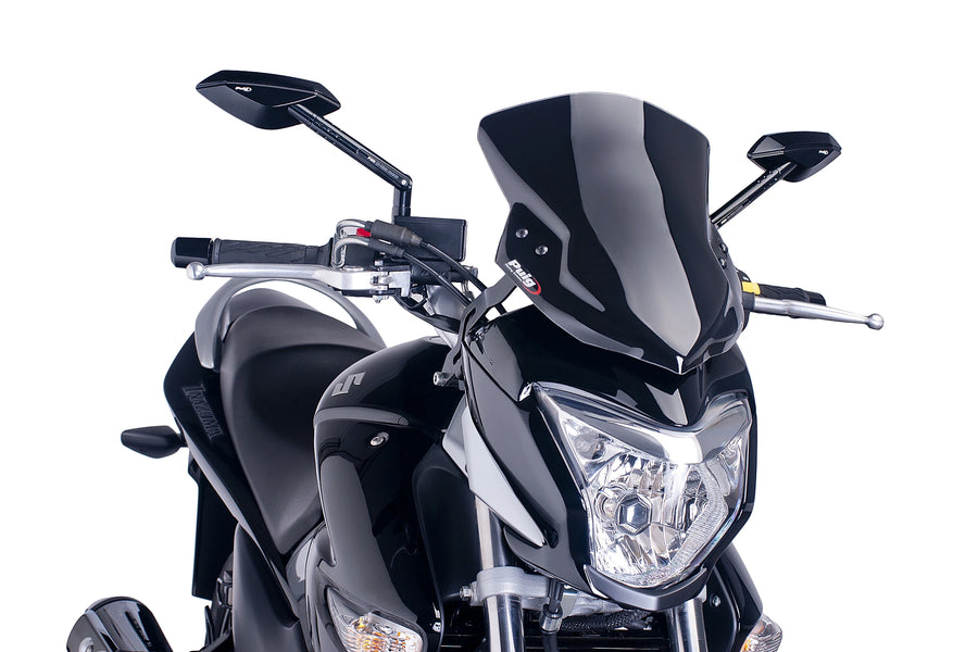 SUZUKI INAZUMA [2016] - Ny generasjon sportsfrontrute | Svart | PUIG 6251N