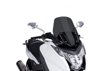 TRIUMPH BONNEVILLE T 120 BLACK [2025] - Vindskjerm V-Tech Line Sport | Sterkt tonet | PUIG 6283F