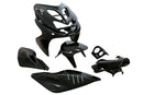 Yamaha Aerox Naked 50 2T LC CAT [2004–] - Verkleidungskit mit Beleuchtung, schwarz