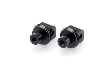 YAMAHA T-MAX 500 [2012] – Adapter passasjerfotstøtte gummipute – svart - 0