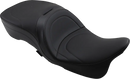 harley davidson touring [DRAG SPECIALTIES] – 2-delt skinnsete, ryggstøtte kompatibel, touring-1