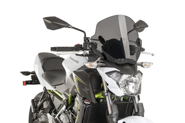 KAWASAKI Z 650 [2025] - PUIG Trend Frontrute | Sterkt tonet | PUIG 6407F