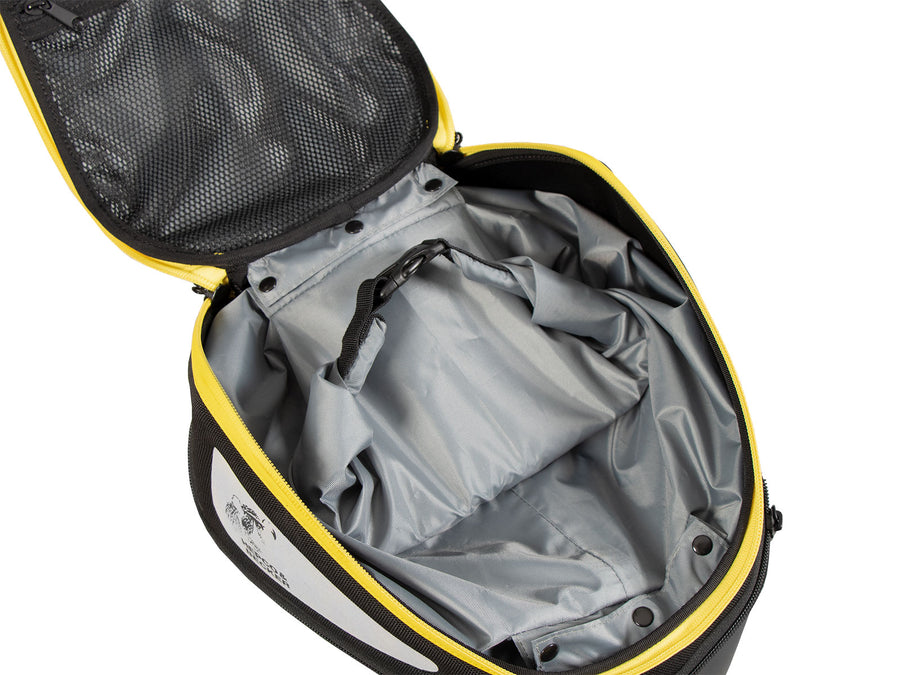 Tankpose [Hepco & Becker] - Royster svart/gul 5-8 liter – tankring