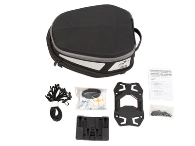 Tail bag [Hepco & Becker] - Royster Rearbag Sport tail bag inkl. basisfeste - svart - Smartrack