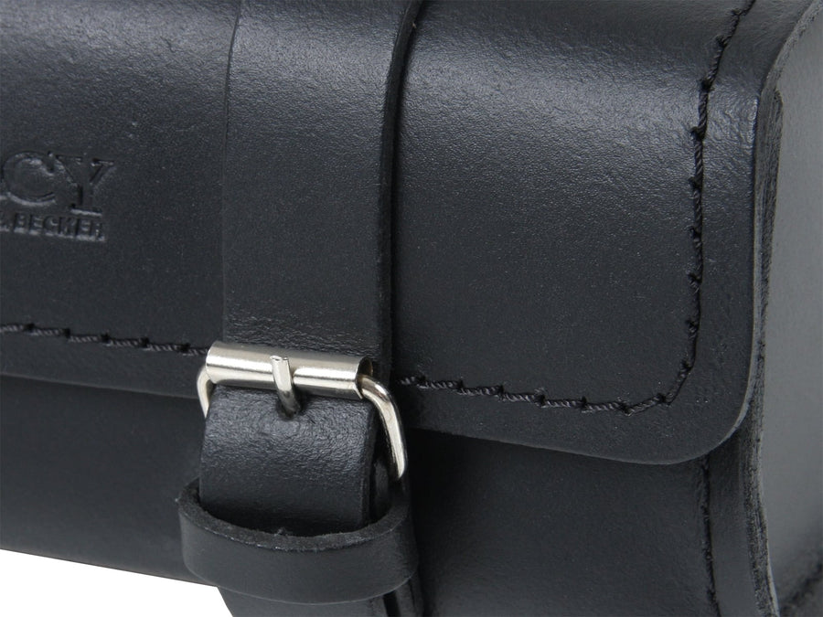 Hale bag [Hepco & Becker] - Legacy skinn hale bag - svart – Solorack