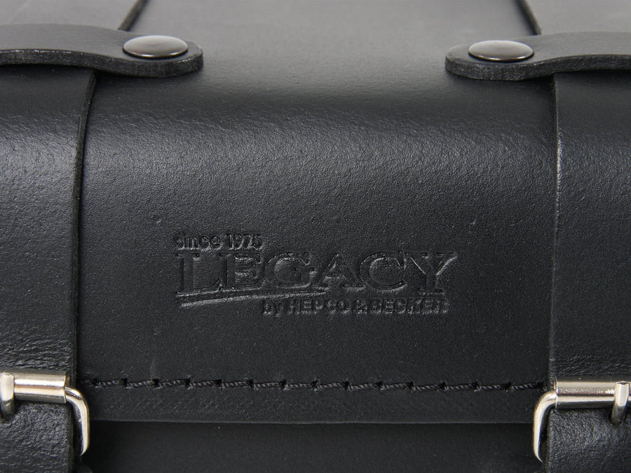 Hale bag [Hepco & Becker] - Legacy skinn hale bag svart – Solorack