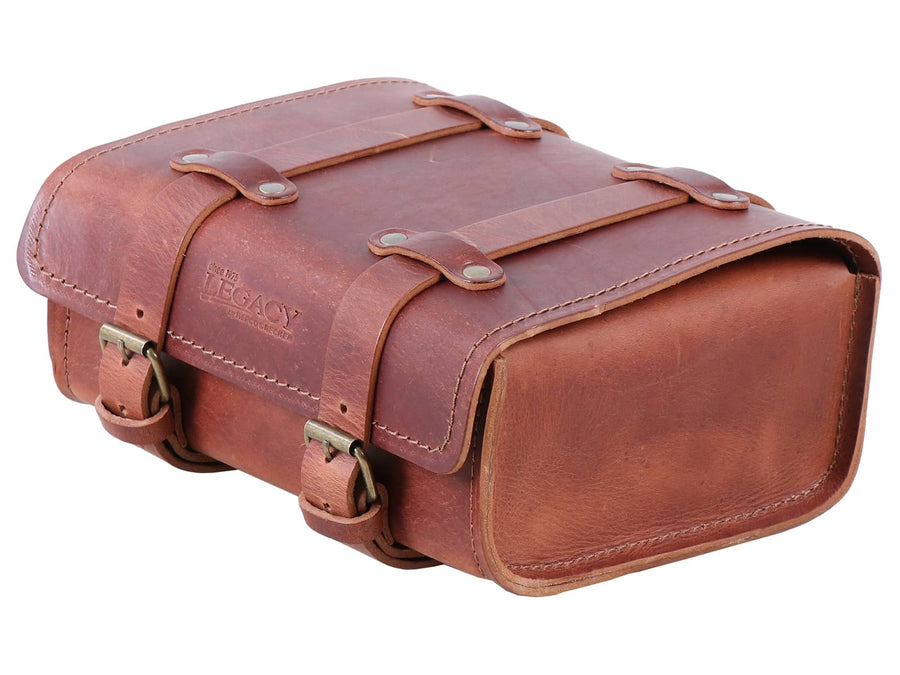 Hepco & Becker [Hepco & Becker] - Legacy halebag i skinn - brun
