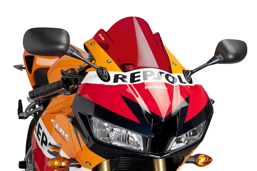 TRIUMPH DAYTONA 675 R [2017] - Z-Racing skjerm | Rød | PUIG 6478R