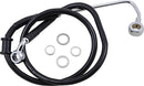 harley davidson fxsb [DRAG SPECIALTIES] - Forlenget bremselinje i rustfritt stål-1