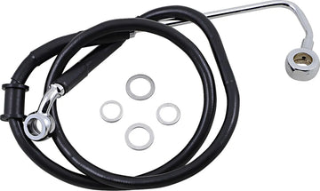 harley davidson fxsb [DRAG SPECIALTIES] - Forlenget bremselinje i rustfritt stål