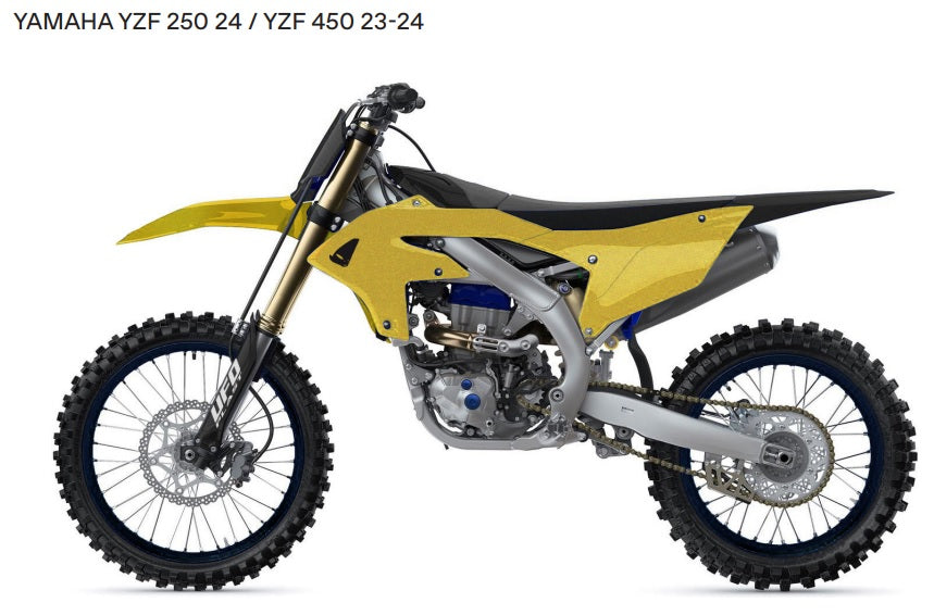 YAMAHA YZ 450 [2023-2025] - Plastsett for motorsykler