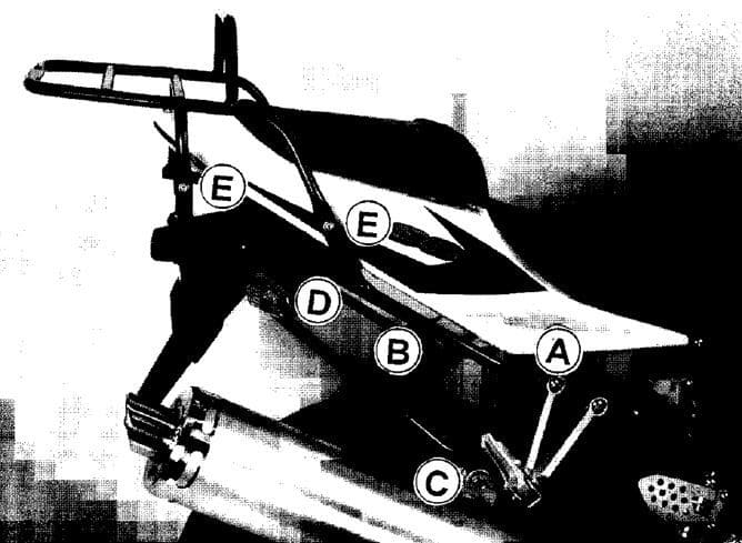 Suzuki GSX-R 600 [2004-2005]---Luggage Bridge
