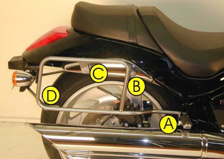 Suzuki M 1800 [2006-2012] - koffertbærer