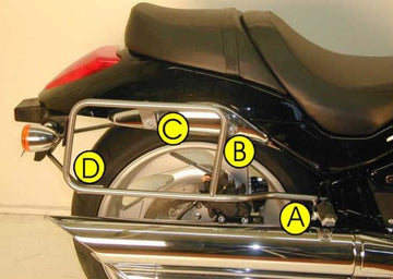 Suzuki M 1800 [2006-2012] - koffertbærer