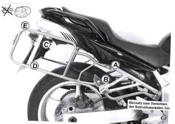 Yamaha FZ 6 [2004-2006] - koffertbærer