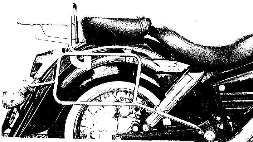 Honda VT 1100 C3 Shadow [1998-2001] - koffertbærer