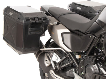 Yamaha Ténéré 700 Rally [2025-2026] - Kofferträgerset Cutout Edelstahl / schwarz