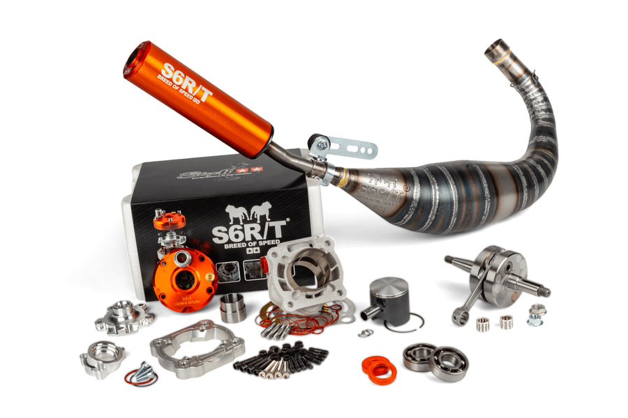 Malaguti XTM Enduro 50 2T AM6 [2004–] - Zylinderkit Kurbelwelle Auspuff R/T 95