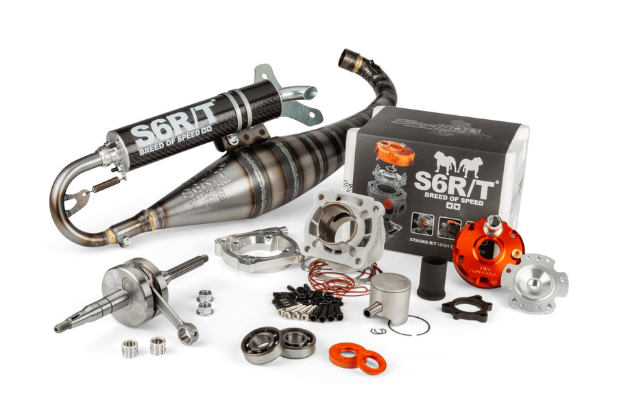 Aprilia SR Netscaper 50 2T LC - Tuningkit R/T 70ccm Zylinder Auspuff