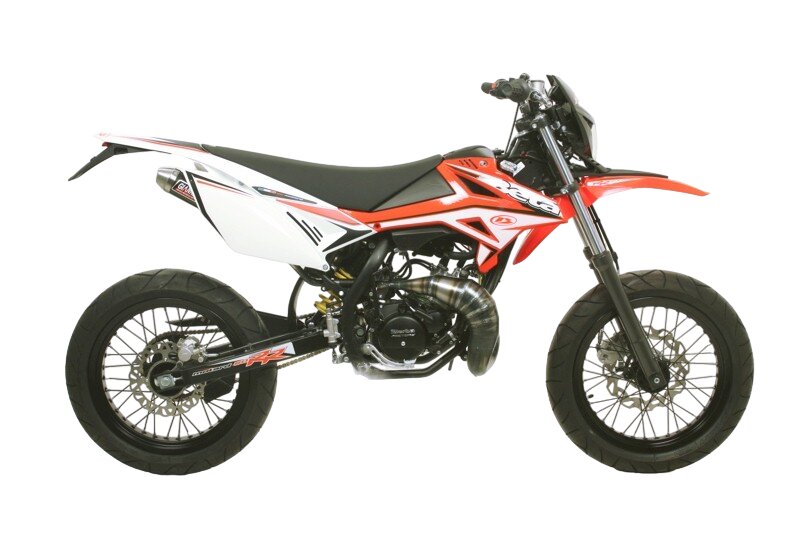 Beta RR SM 50 2T - Auspuff mit Alu ESD Enduro