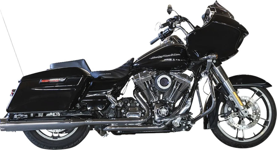 Harley-Davidson FLSTNSE 1800 Softail Deluxe CVO [2014-2015] - Air Stinger Stealth Luftfiltersatz – Oberfläche: Schwarz, Verchromt – Bild 4