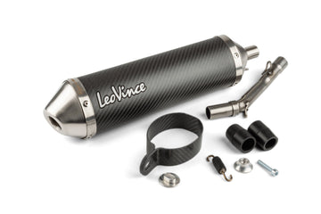 Beta RR Enduro 50 2T - Bakre lyddemper X-Fight Carbone