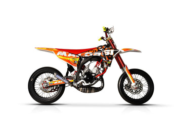 Beta RR Enduro 50 2T - Eksos Supermoto MHR 100