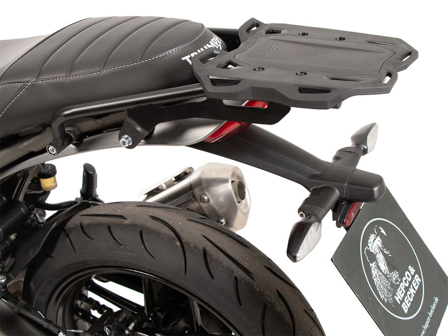 Hepco & Becker Smartrack bakre stativ for Triumph Scrambler 400 X (2024-2026) - inkludert i det komplette settet